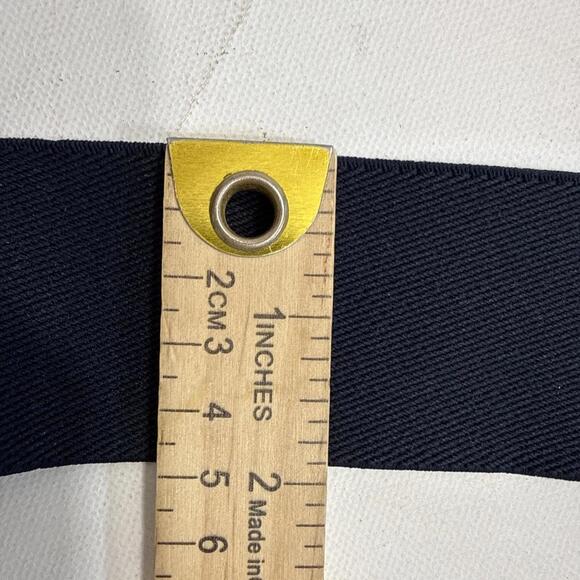 Vintage Nani Lewis XXL Elastic Waistband Blue Large Gold Statement Belt Buckle - Picture 6 of 10